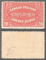 Canada Scott E2 Mint VF (P521)